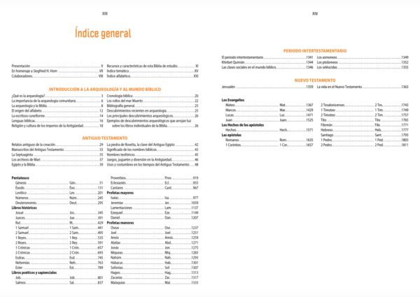 Biblia de Estudio Arqueológica - Imagen 3